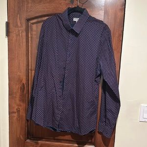 Express Fitted Dress Shirt